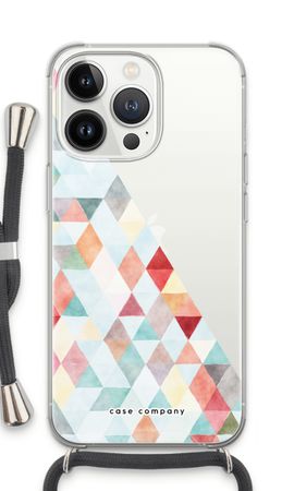 Coloured triangles pastel