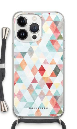 Coloured triangles pastel