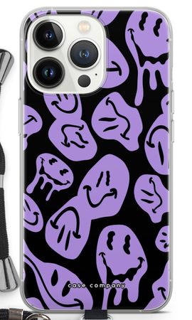 Melting Smiley - Purple