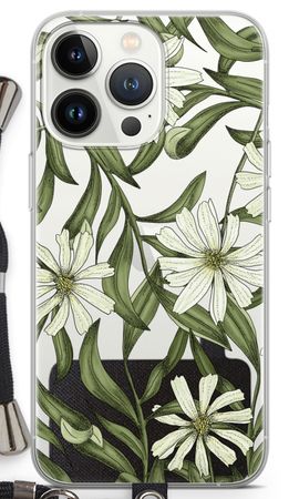 White flower pattern