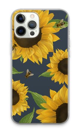 Sunflower and bees