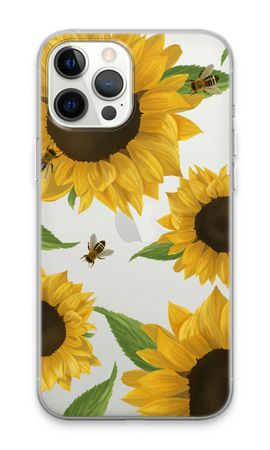Sunflower and bees