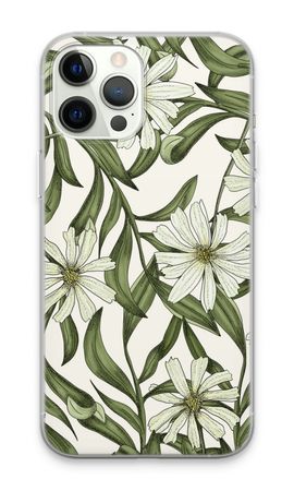 White flower pattern