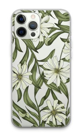 White flower pattern