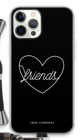 Friends heart black