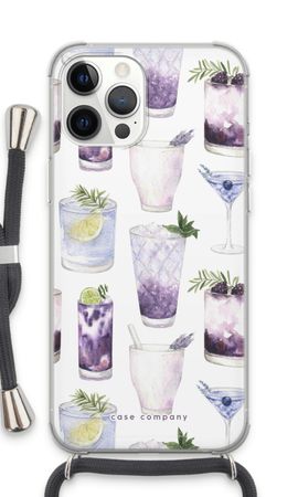 Violet cocktails