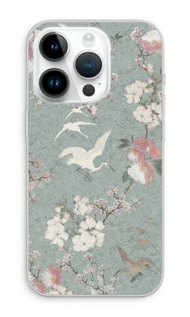 Japanse kraanvogels bloeien