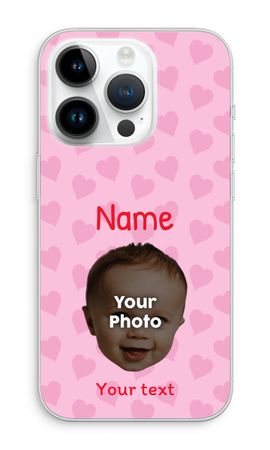 Personalized Face - Hearts N°2