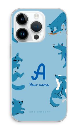 Playful Dogs Monogram