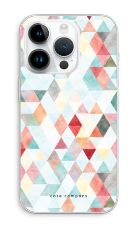 Coloured triangles pastel