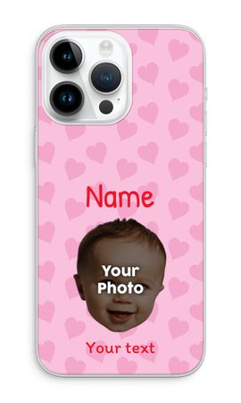 Personalized Face - Hearts N°2
