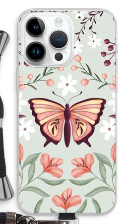 Butterfly in a floral world