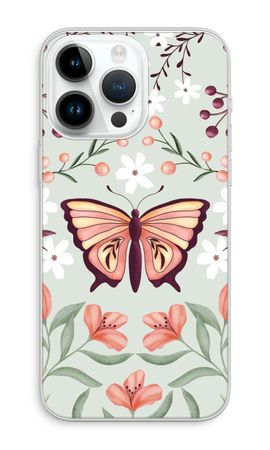 Butterfly in a floral world