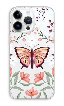 Butterfly in a floral world