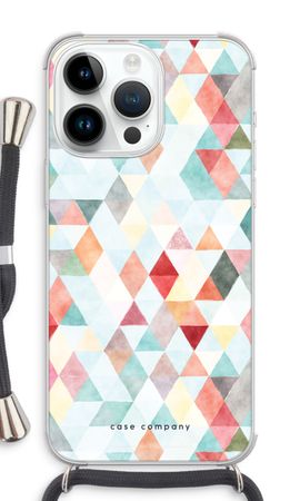 Coloured triangles pastel