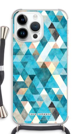 Coloured triangles blue