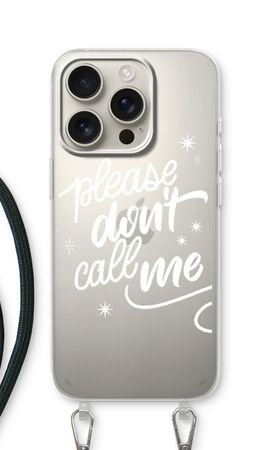 Don't call