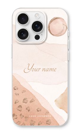 Gold Spots Namecase - Blush