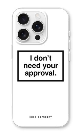Don't need approval