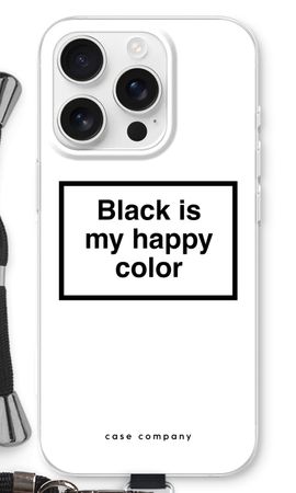 Black is my happy color