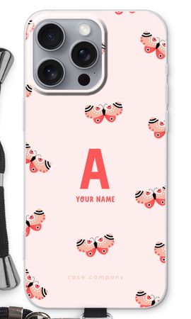 Rosy Butterflies Monogram