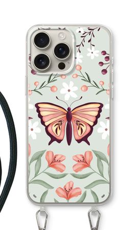 Butterfly in a floral world