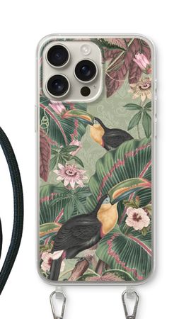 Tropical jungle toucan