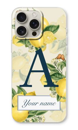 Monogram Lemons, Oranges of Peaches