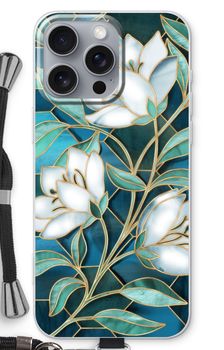 Fiori di vetro colorato blu