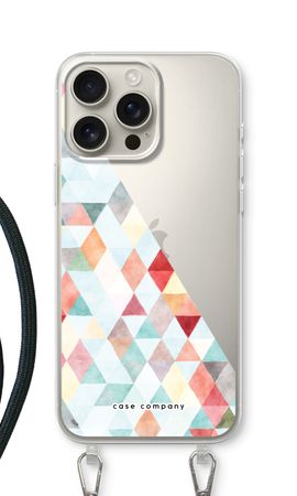 Coloured triangles pastel