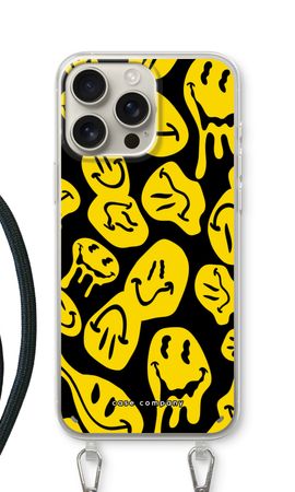 Melting smiley - Yellow