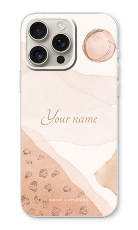 Gold Spots Namecase - Blush