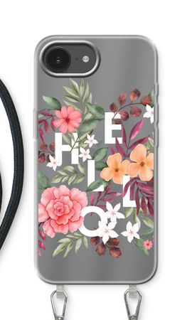 Hello in flowers