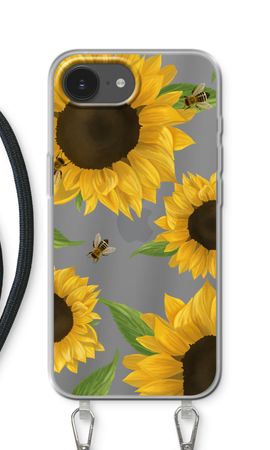 Sunflower and bees
