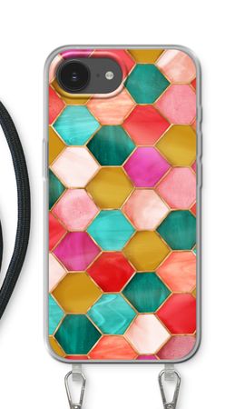 Hexagons in stained glass