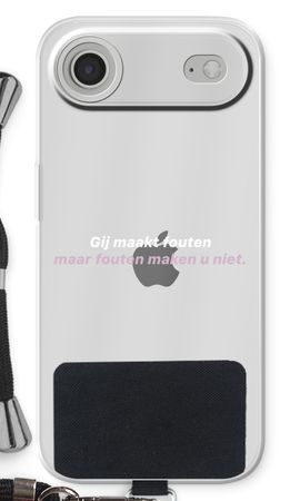 Fouten maken u niet