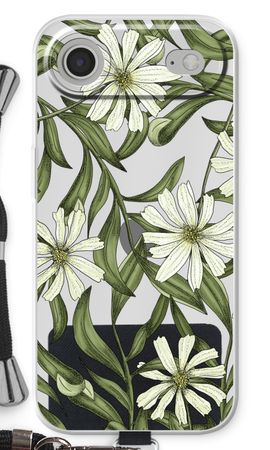 White flower pattern