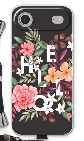 Hello in flowers