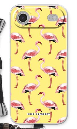 Fenicotteri in Giallo