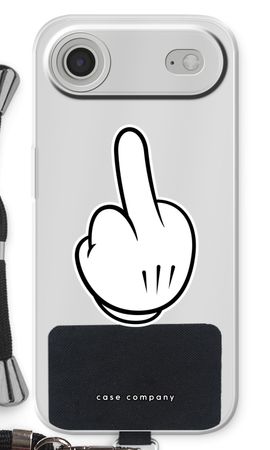 Dito Medio in Bianco