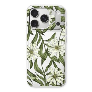 White flower pattern