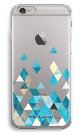 Coloured triangles blue