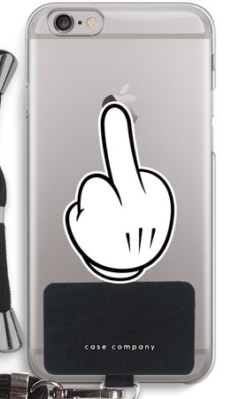 Middle finger white