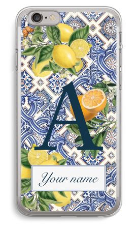 Monogram Tuiles bleues