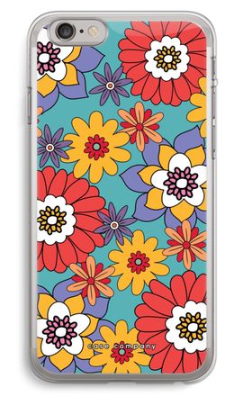 Retro Flowers - Blue