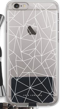 Geometric lines white