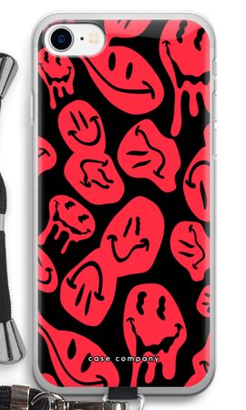 Smiley fondant - Rouge