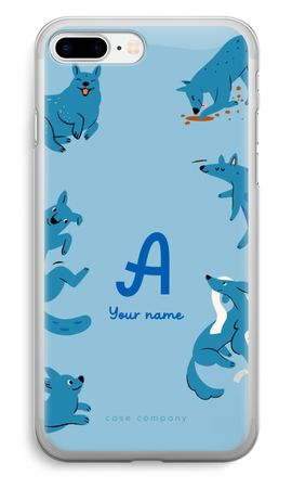 Playful Dogs Monogram