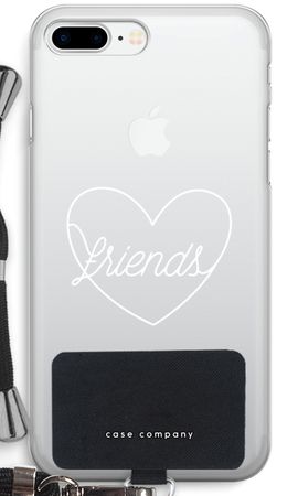 Friends pastellfarbenes Herz