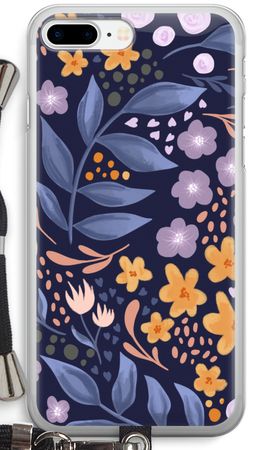 Flowers with blue leaves